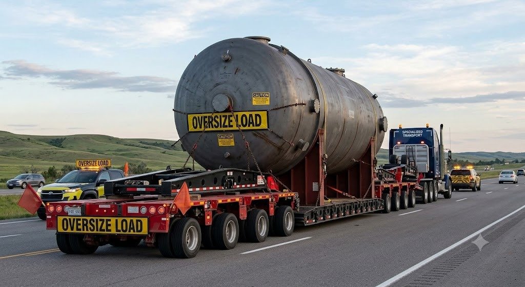 Specialized Over-Dimensional Cargo (ODC) Road Logistics